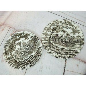 Royal Mail Fine Staffordshire Ironstone Made In England Bowl And Saucer